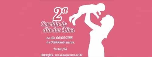 06/05 - 2ª RÚSTICA DIA DAS MÃES - PORTÃO/RS