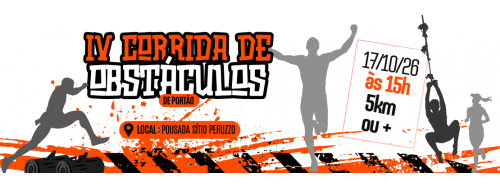 17_10_2026 - IV CORRIDA DE OBSTACULOS PORTAO - SÁBADO 15H00MIN