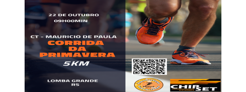 22/10/2023 - CORRIDA DA PRIMAVERA - LOMBA GRANDE RS
