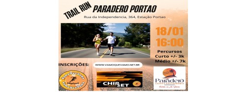 18/01/2025 - TRAIL RUN PARADERO PORTAO